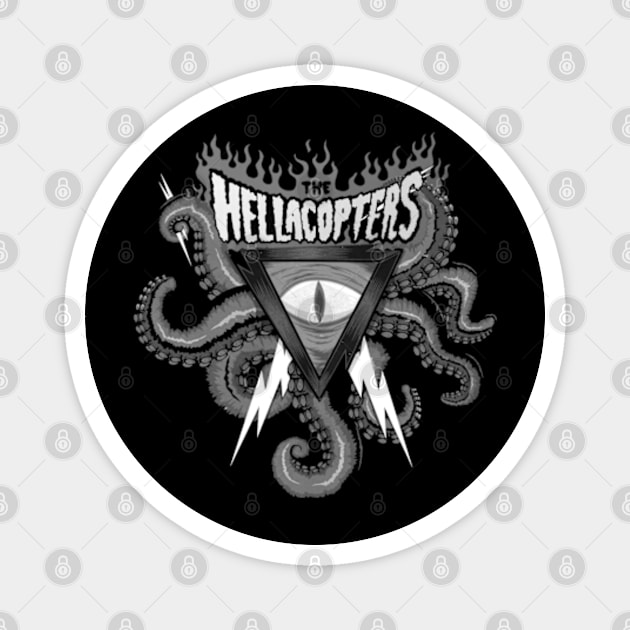 The Hellacopters - In the sign of the octopus Magnet by CosmicAngerDesign